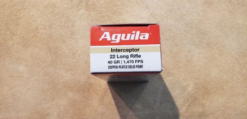 (image for) Aguila Interceptor .22LR Ammo