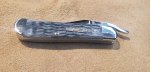 (image for) Case XX Pocket Worn Gray Bone Crandall Jig Russ Lock Pocket Knife