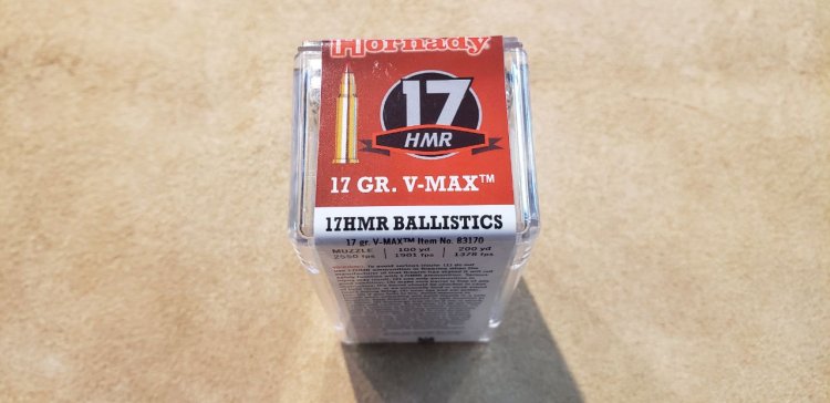 (image for) Hornady .17HMR V-Max Ammo