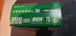 (image for) Federal American Eagle 9mm Lead Free Indoor Training Ammo