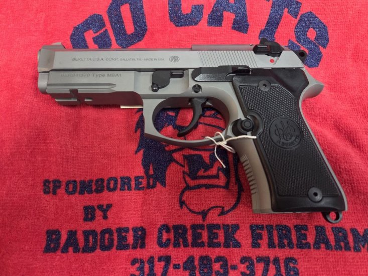 (image for) Beretta M9A1 INOX 9mm Pistol