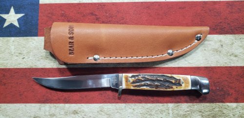 (image for) Bear and Son Stag Bone Small Hunter Knife