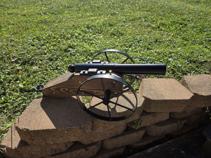 (image for) Functional Black Powder Cannon