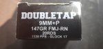 (image for) DoubleTap 9mm +P Ammo