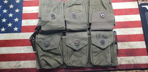 (image for) USGI Korean War Era BAR Ammo Belt