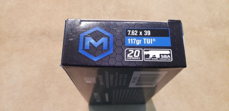 (image for) Maxim 7.62x39 117Gr Tumbling Ammo