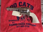 (image for) Taylors and Co Nickel 1873 45 LC Revolver