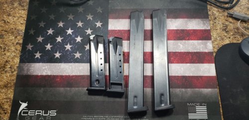 (image for) Assorted Ruger P85 9mm Magazines