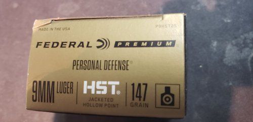 (image for) Federal Premium Personal Defense HST 9mm Ammo