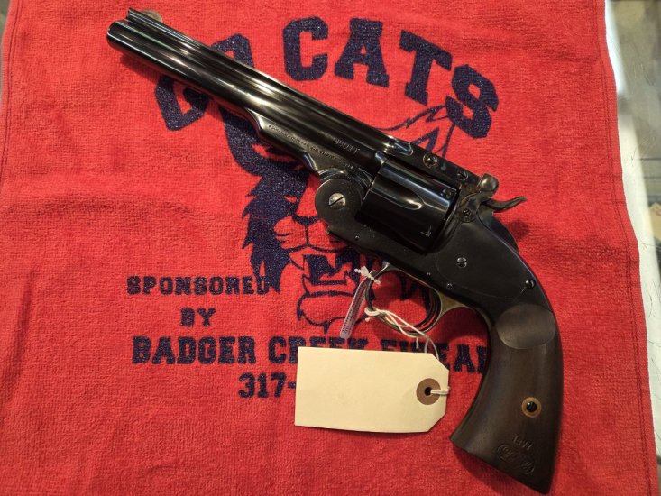 (image for) Taylors and Co Blue Schofield Revolver