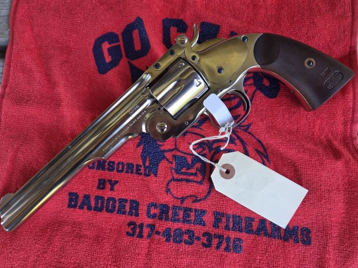 (image for) Taylors and Co Nickel Schofield Revolver