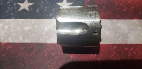 (image for) Nickel Remington Smoot 38 Center Fire Cylinder