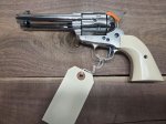 (image for) Standard MFG Nickel 44WCF BP Frame Revolver
