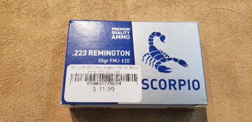 (image for) Scorpio .223 Remington Ammo