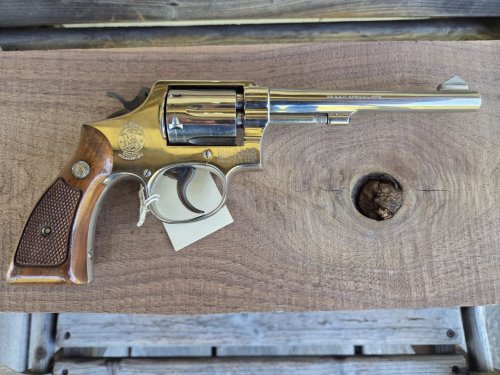 (image for) Smith & Wesson Nickel Model 10 Revolver