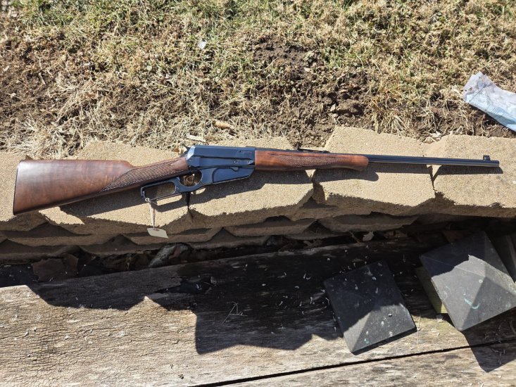 (image for) Winchester 1895 High Grade Wood 30-06 Lever Action Rifle